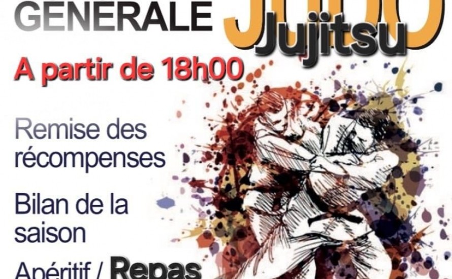 ASSEMBLEE GENERALE DU JUDO VENDREDI  6 juin 2025